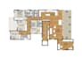redraw 2d floor plan for real estate agent